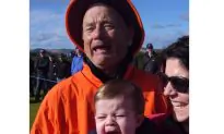 Bill Murray Crying Baby Imitation Photo Goes Viral