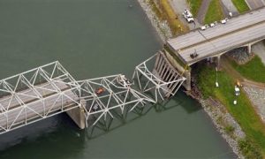 Raw Video: Washington State Bridge Collapse