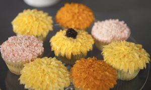 A Beautiful Spring Cupcake Bouquet