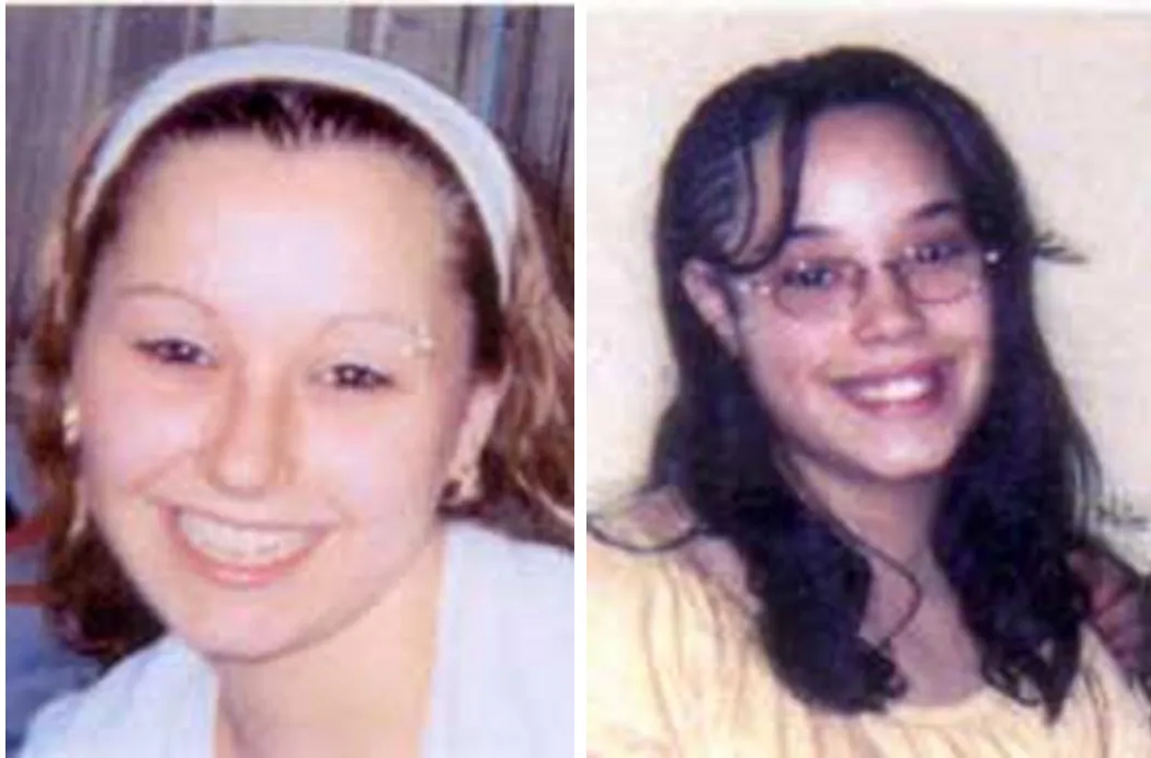 These undated handout photos provided by the FBI show Amanda Berry, left, and Georgina "Gina" Dejesus. Cleveland Police Chief Michael McGrath said he thinks Berry, DeJesus and Michelle Knight were tied up at the house and held there since they were in their teens or early 20s. Berry and the two other women who went missing a decade ago were found on Monday, May 6, 2013 elating family members and friends who'd longed to see them again. (AP Photo/FBI)