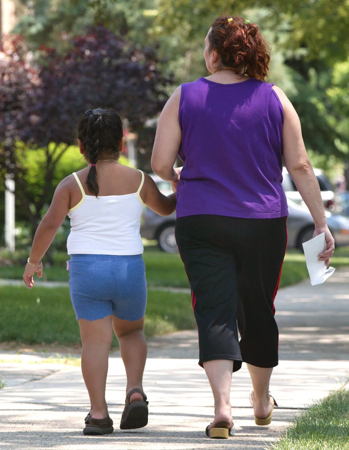 A new government-funded program aimed at tackling the ever-growing problem of childhood obesity will put the focus on changing the parent’s behaviour rather than that of the child. (Tim Boyle/Getty Images)