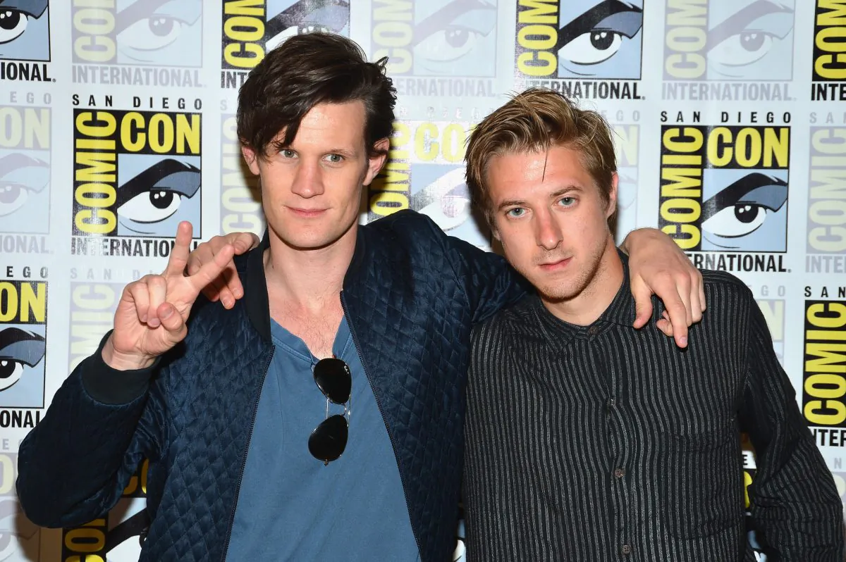 Actors Matt Smith and Arthur Darvill attend 'Dr. Who' Press Line during Comic-Con International 2012 at Hilton San Diego Bayfront Hotel on July 15, 2012 in San Diego, California. (Photo by Frazer Harrison/Getty Images)Actors Matt Smith and Arthur Darvill attend 'Dr. Who' Press Line during Comic-Con International 2012 at Hilton San Diego Bayfront Hotel on July 15, 2012 in San Diego, California. (Photo by Frazer Harrison/Getty Images)