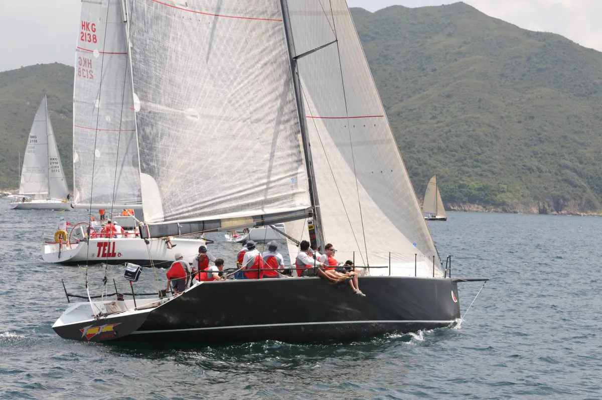 Defending title holder ... Last year’s IRC-A Typhoon Series winner ‘Freefire’ is expected to return to the fray after competing in the Koh Samui Regatta in Thailand. (Bill Cox/The Epoch Times)