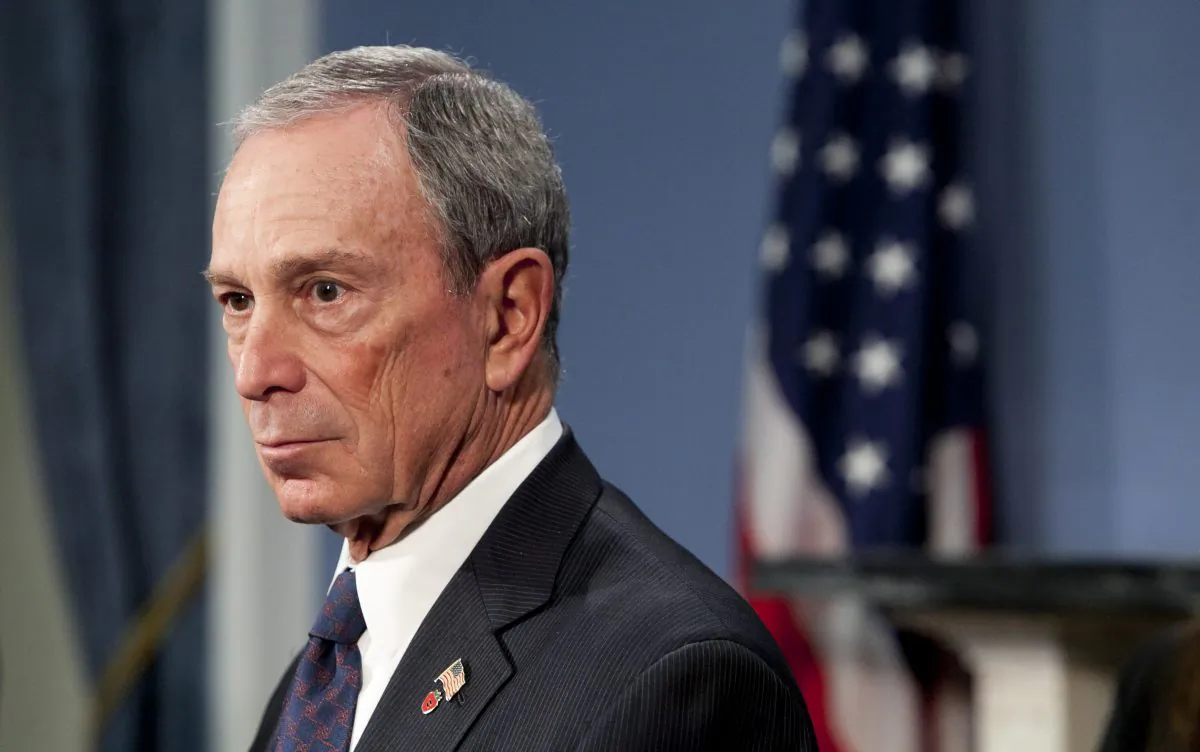 Mayor Michael Bloomberg at City Hall on Feb. 11, 2013. (Samira Bouaou/The Epoch Times)