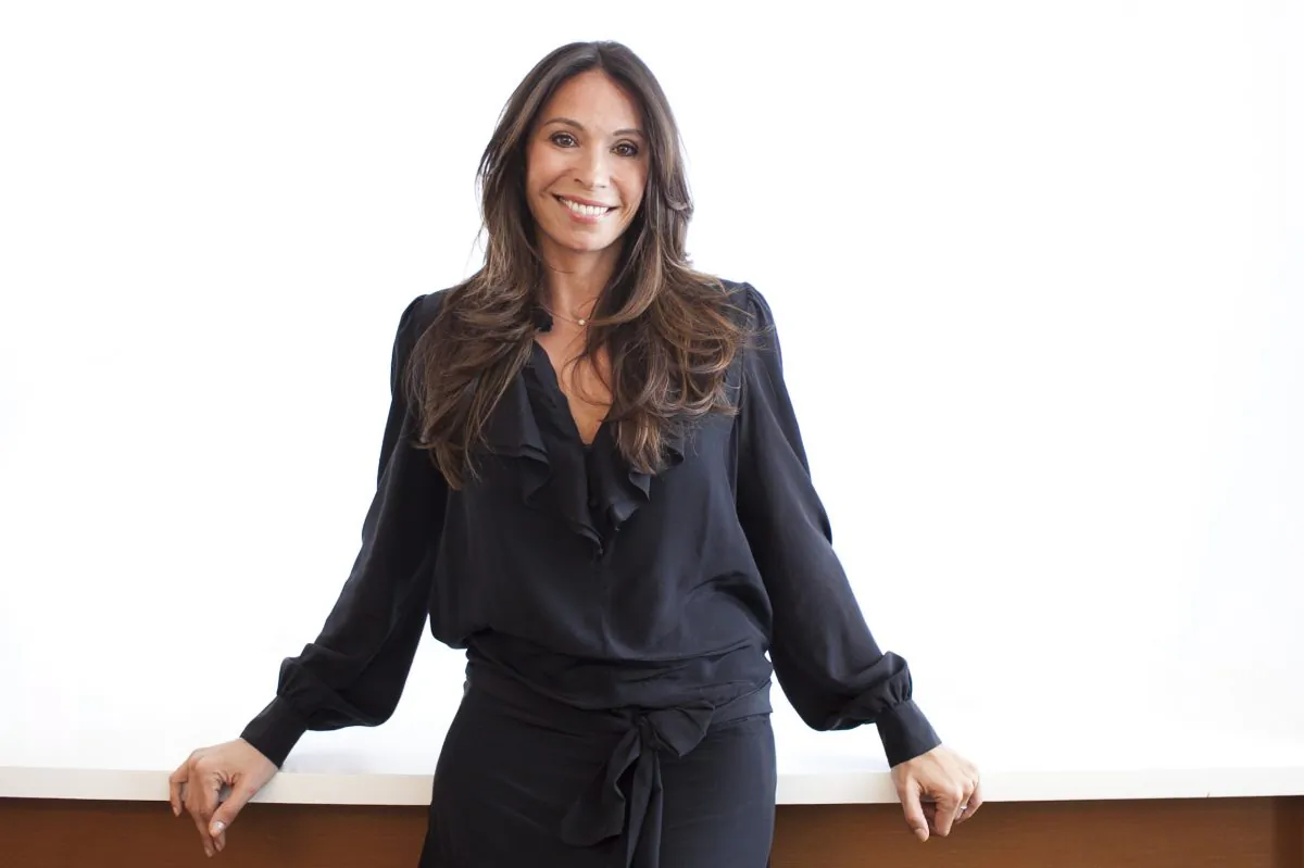 The gorgeous finished look on Elena Marks: a sophisticated and subtle ombre color. (Samira Bouaou/Epoch Times Staff)