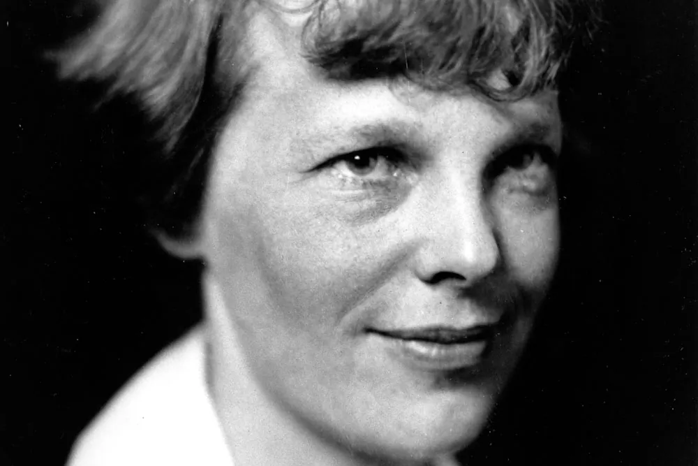 An undated photo of aviator Amelia Earhart. (AP Photo)