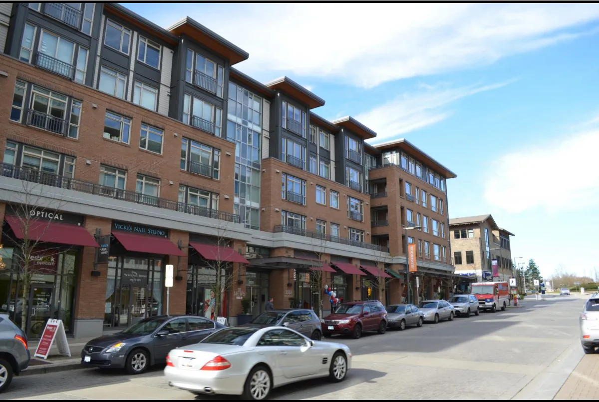 Six-Storey wood-frame buildings, like this example, are already being built in British Columbia. (Courtesy of BILD)