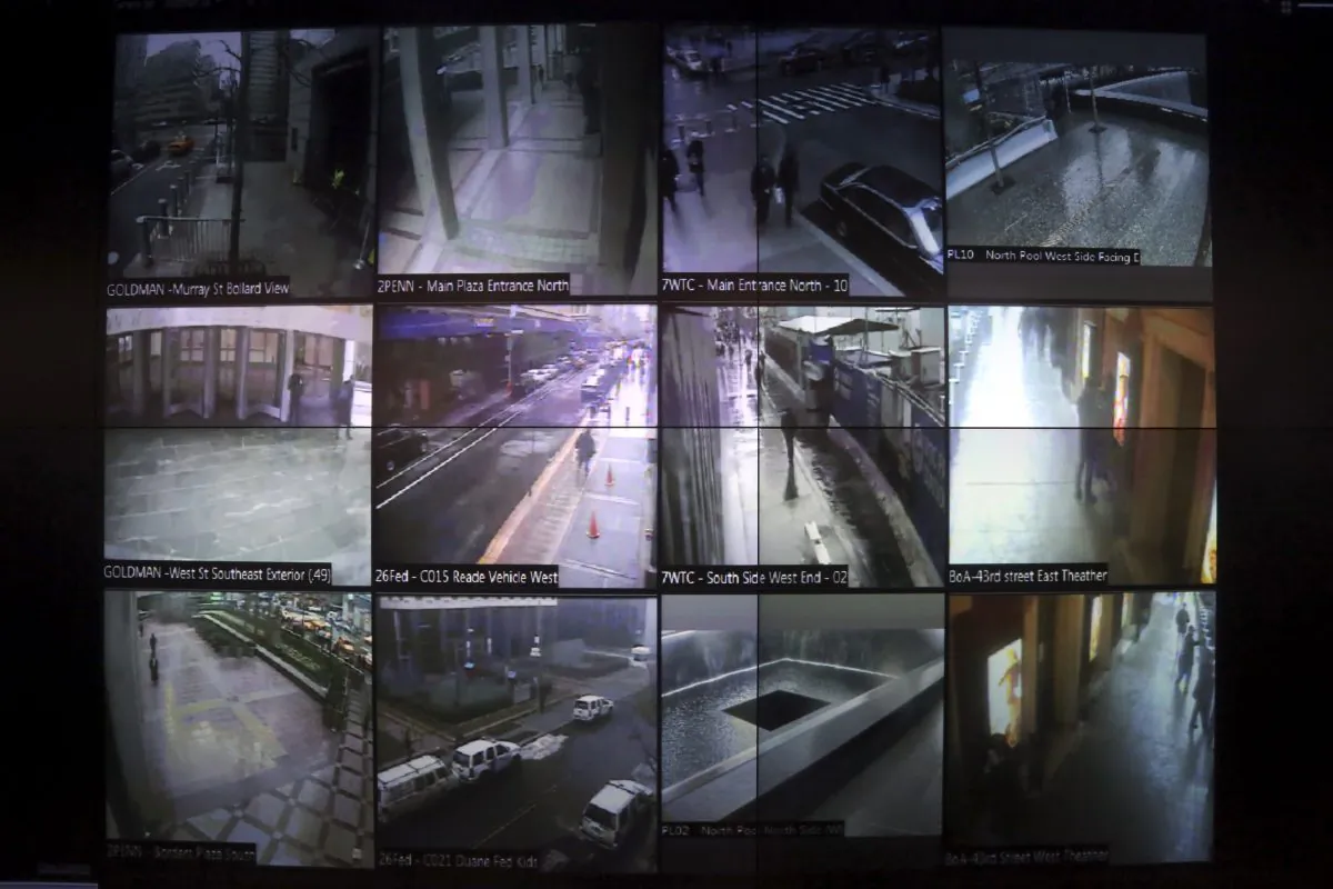 The Domain Awareness System, known as “the dashboard,” instantaneously mines data from the NYPD’s vast collection of arrest records, 911 calls, more than 3,000 security cameras city-wide, license plate readers and portable radiation detectors and aggregates it into a user-friendly, readable form, seen in this Tuesday, Feb. 19, 2013 file photo. (Mary Altaffer/AP Photo)