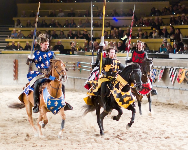 Knight riders: Medieval Times Dinner & Tournament soon to celebrate 20 years at CNE Location in Toronto. (Medieval Times)