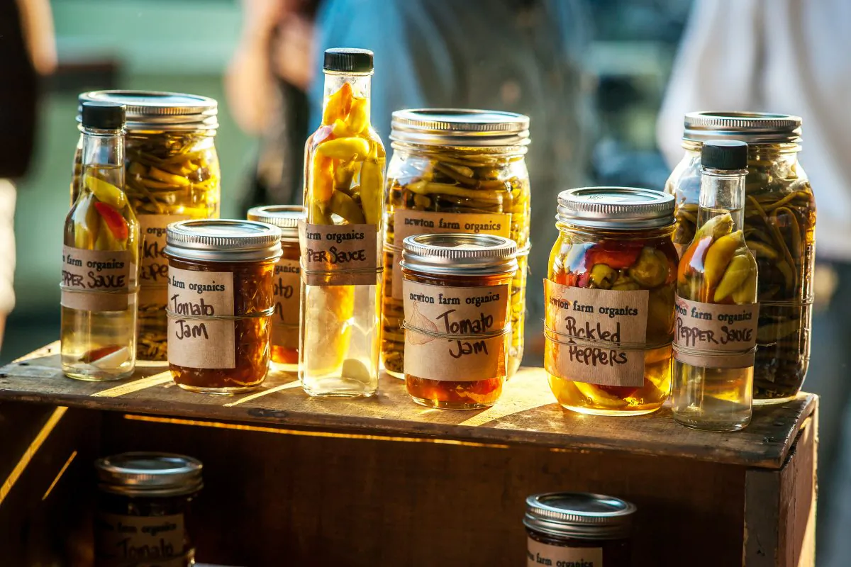 Second Annual Peck Slip Pickle Festival at New Amsterdam Market on Nov 11, 2002. (Courtesy of New Amsterdam Market)