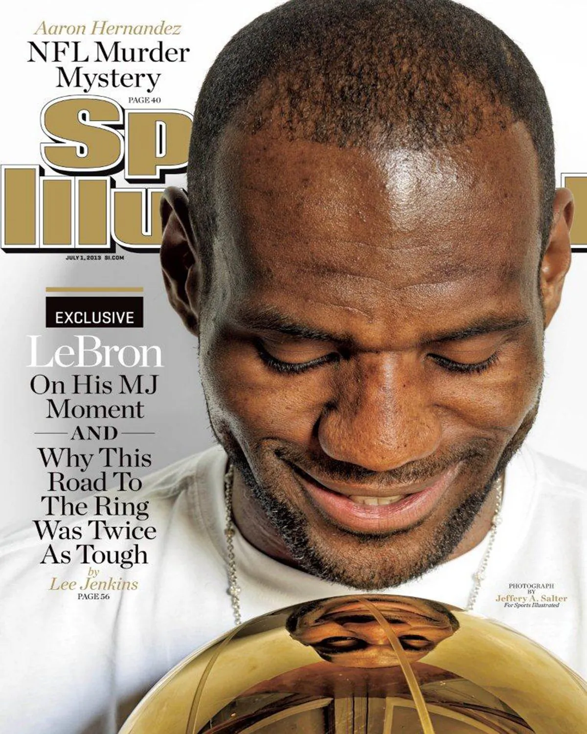 This image provided by Sports Illustrated shows the cover of the July 1, 2013, edition. (AP Photo/Sports Illustrated)