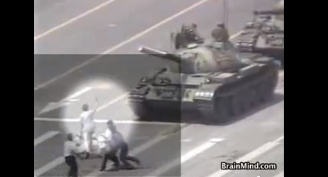 Tiananmen Square Massacre Tank Man