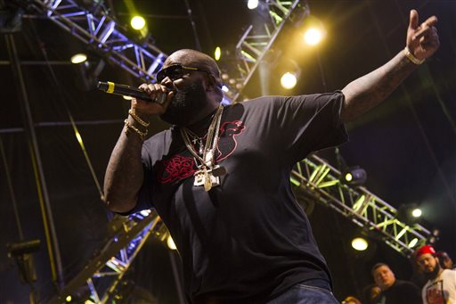 Rick Ross performs at the Hot 97 Summer Jam XX on Sunday, June 2, 2013 in East Rutherford, N.J. (Photo by Charles Sykes/Invision/AP)