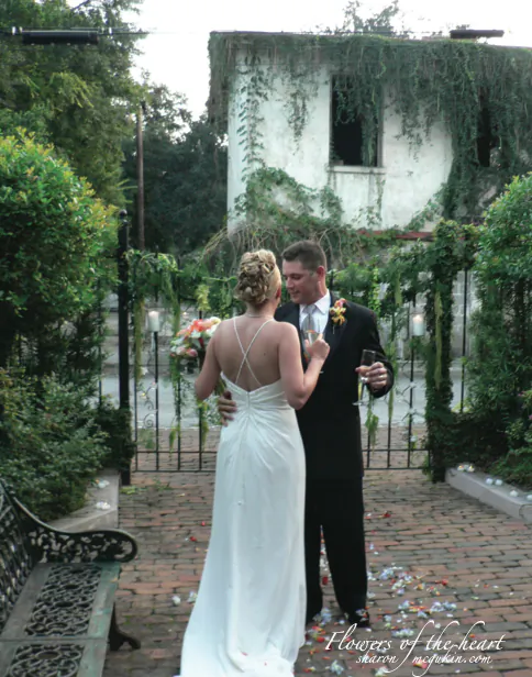 Outdoor weddings can be very beautiful, but have a Plan B ready … just in case! (
ALL PHOTOS COURTESY OF SHARON MCGUKIN)
