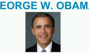 'George W. Obama' Photo Shared After NSA Security Monitoring