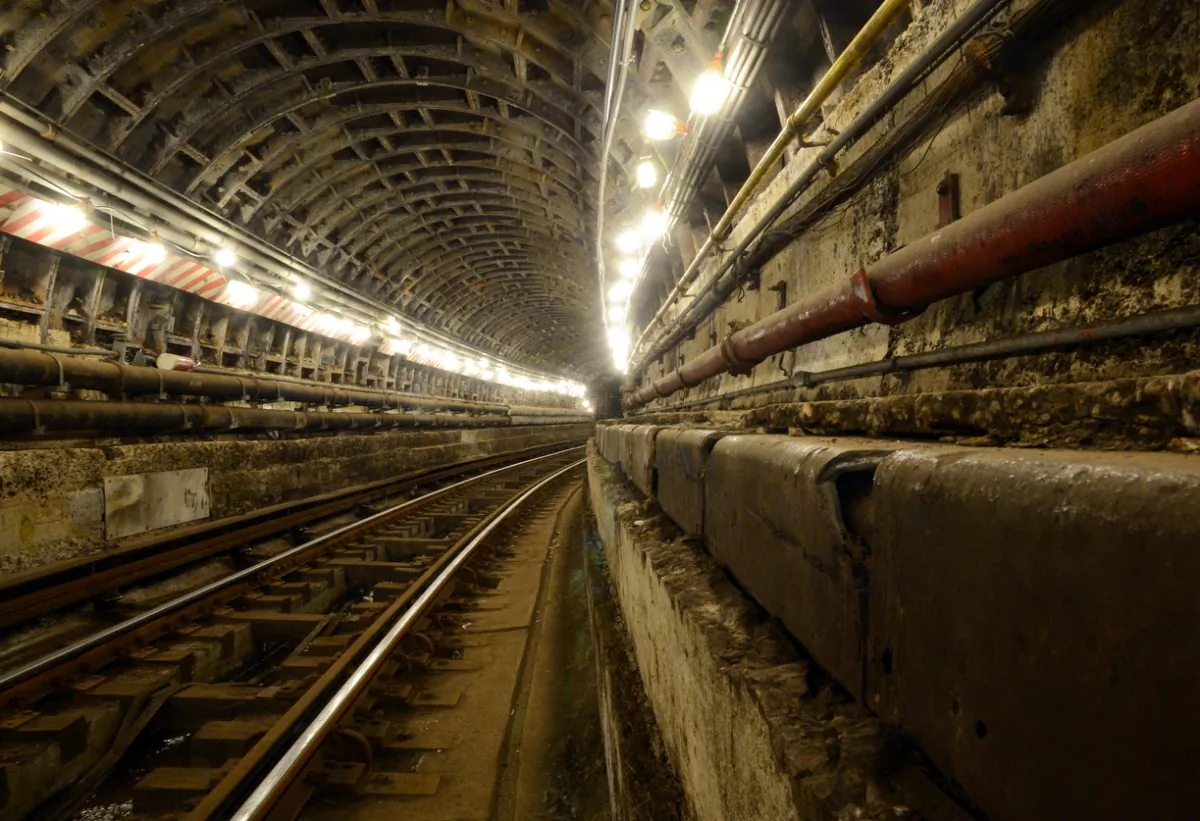 The Montague Tube, a nearly mile-long pair of tunnels that carry the R train under the East River between Brooklyn and Manhattan, will be undergoing extensive post-Sandy reparation for 14 months, leading to the closure of the R train. (Courtesy of MTA). 
