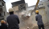 House Demolished While Couple Slept