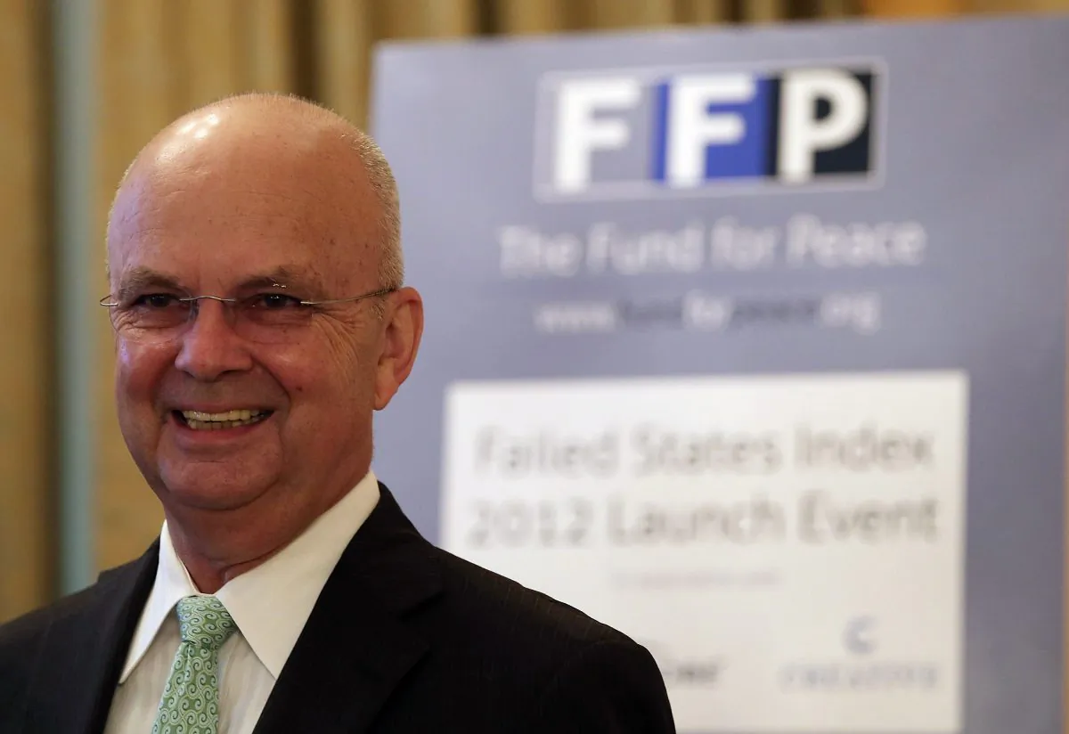 Retired General Michael Hayden, former Central Intelligence Agency and National Security Agency Director, attends the launch of the 2012 Failed States Index (FSI), on July 13, 2012 in Washington, DC. Hayden recently said that the Chinese telecom company Huawei poses a threat to U.S. national security. (Mark Wilson/Getty Images)