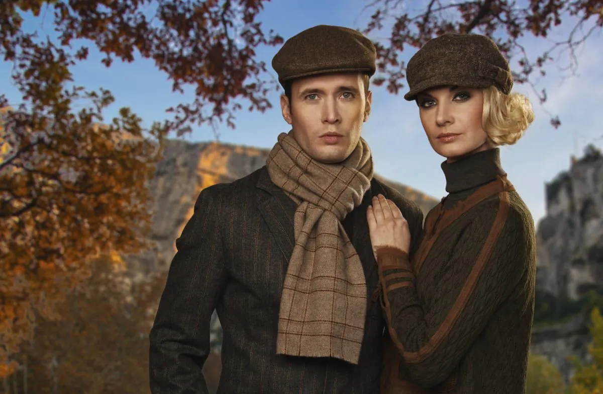 A scarf can compliment one's outfit and add an heir of sophistication. (Andrejs Pidjass/ Photos.com)