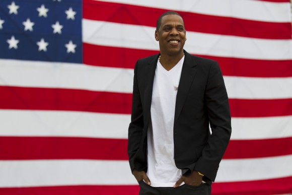 Shawn "Jay-Z" Carter smiles after a news conference at the Philadelphia Museum of Art in Philadelphia. (AP Photo/Matt Rourke, File)