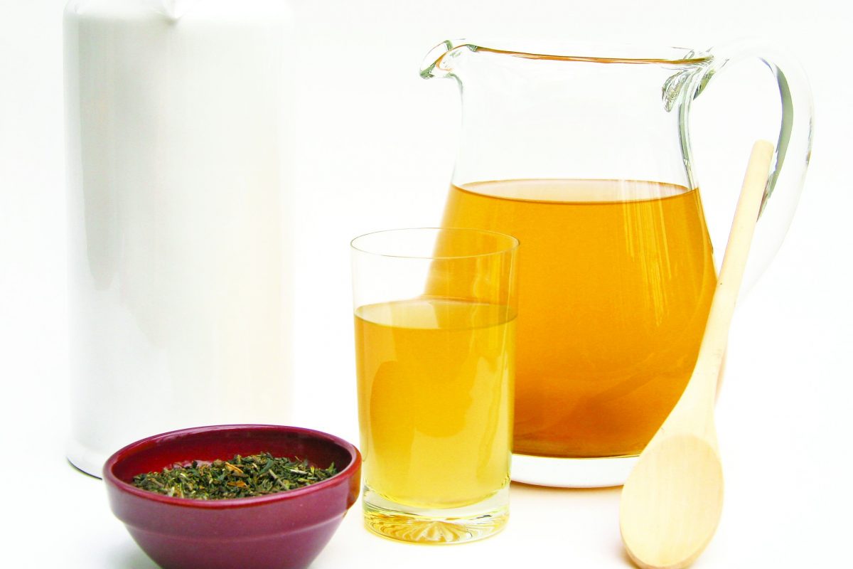 Kombucha is relatively easy to make at home and drinkers enjoy its health benefits. (Lisa Vanovitch/Photos.com)