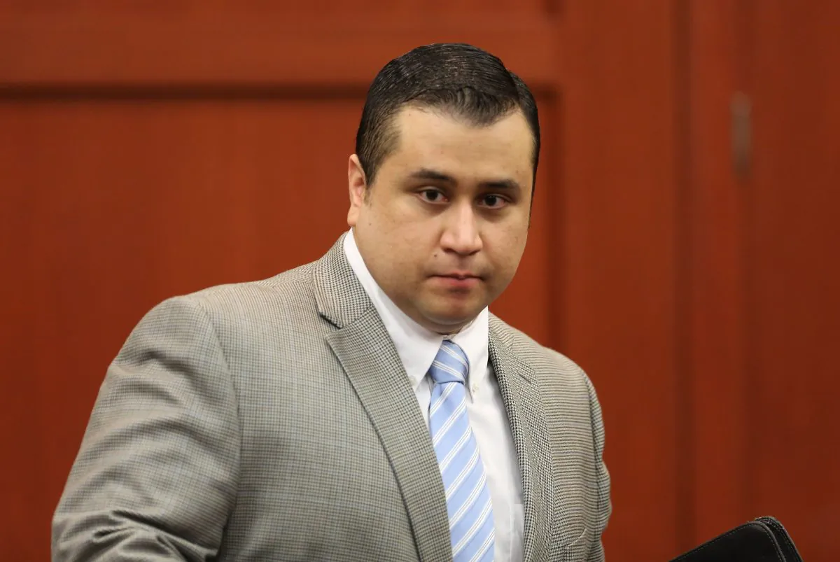 George Zimmerman arrives for day 23 of his trial in Seminole circuit court in Sanford, Fla. Thursday, July 11, 2013. Zimmerman has been charged with second-degree murder for the 2012 shooting death of Trayvon Martin. (Gary W. Green/Orlando Sentinel)