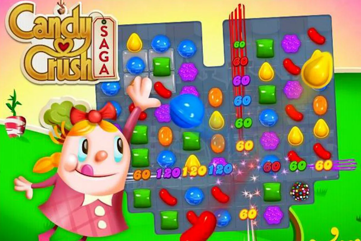"Candy Crush Saga" game screen. (Screenshot/Games.com)
