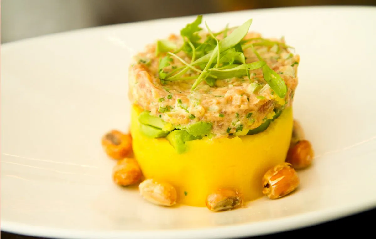 Raymi’s Tuna Causa. (Jan Jekielek/Epoch Times)