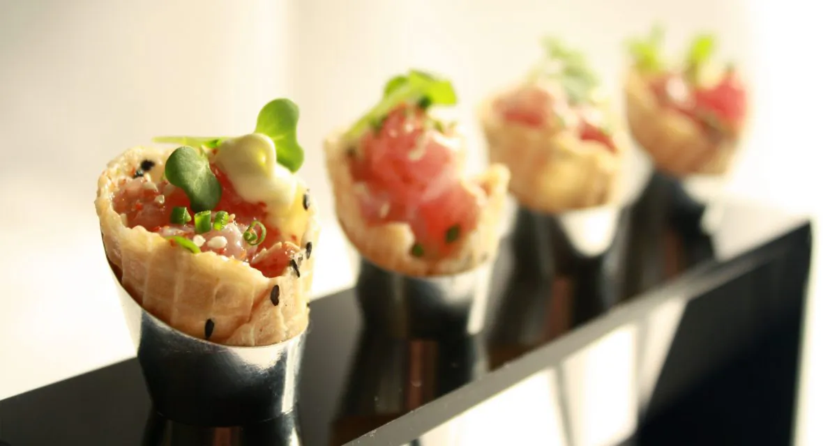 Tuna Tartare Cones from '21' Club. '21' Club is one of the participating restaurants for NYC Restaurant Week Summer 2013. (Courtesy of '21' Club)