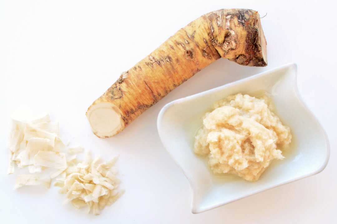Horseradish is a digestive tonic, diuretic, as well as a strong laxative. (Elzbieta Sekowska/photos.com)