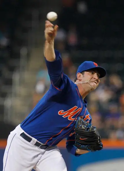 With a NL-best 147 strikeouts, New York Mets starting pitcher Matt Harvey is the most talked about pitcher in baseball. (Photo by Mike Stobe/Getty Images)