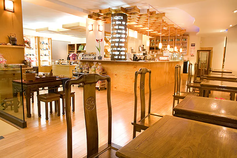 Radiance Tea House and Books in New York City. (Courtesy of Radiance Tea House and Books)