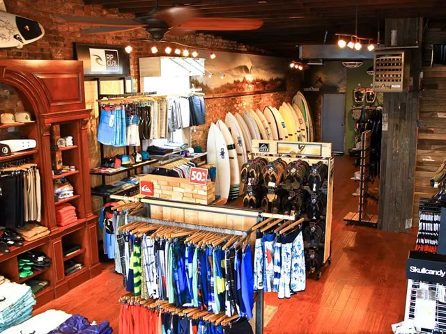 Unsound, an iconic surf shop in Long Beach, after Long Trunks donated $2,000 to its recovery. (Courtesy of Unsound Surf shop)