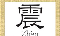 Chinese Character: Quake (震)