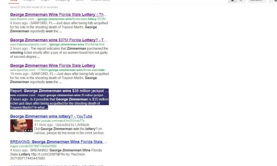 George Zimmerman Wins Lottery: ‘The Onion’ Fools Another Media Entity, Twitter Users
