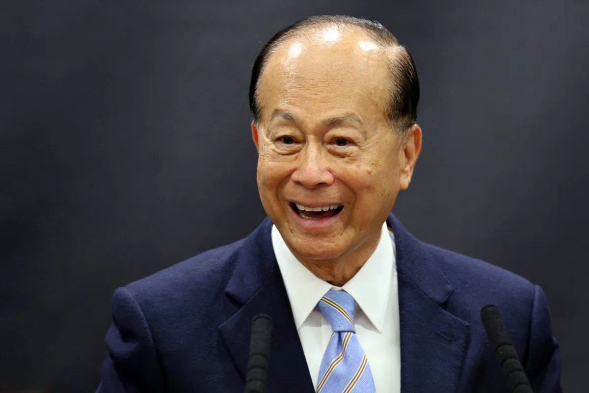 This file photo shows businessman Li Ka-shing, who according to Forbes is the eighth richest person in the world, on May 3, 2013 in Oxford, England. Li has reportedly been moving some of his wealth out of his native Hong Kong, which is said to have displeased Beijing.(Oli Scarff/AFP/Getty Images)