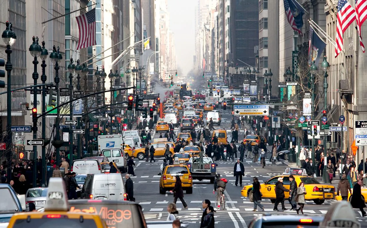 Madison Ave, New York, on Jan. 29, 2013. (Samira Bouaou/Epoch Times)
