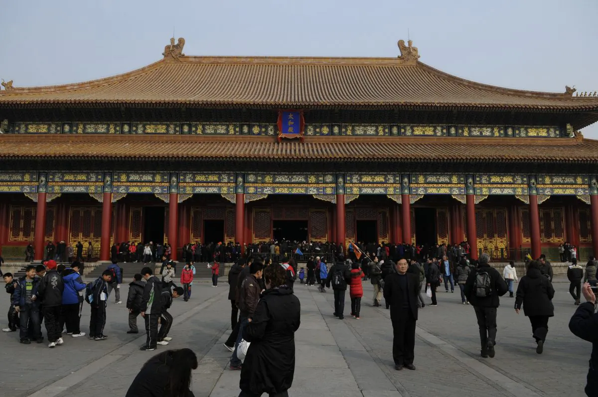 The Forbidden City in Beijing, China. (Olli Geibel/AFP/Getty Images)
