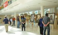 Zhen Shan Ren Art Exhibition Visits Edmonton