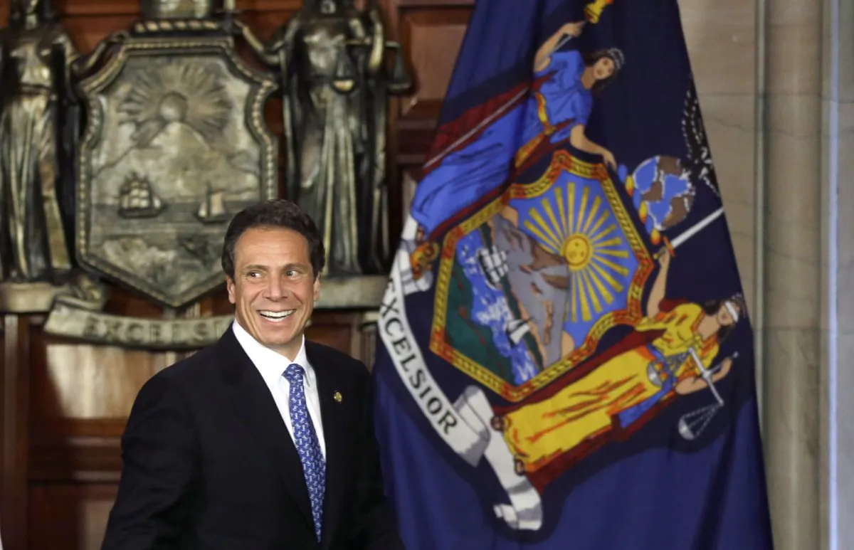 New York Gov. Andrew Cuomo in Albany, N.Y., July 2, 2013. (AP Photo/Mike Groll)