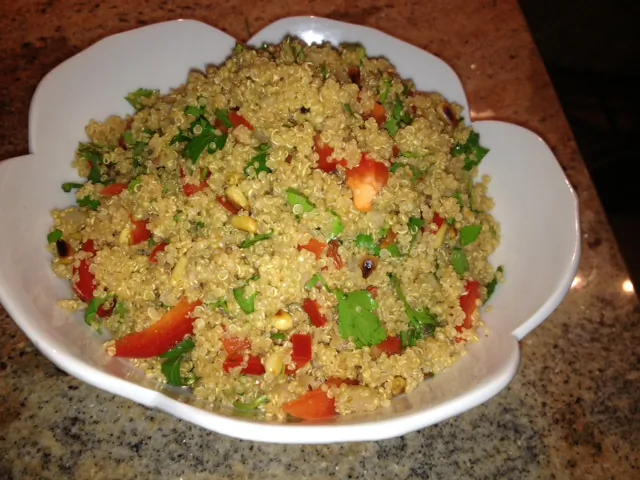 In the Land of Quinoa Colorful Pilafs are common place
