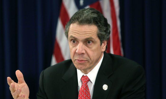New York Gov. Andrew Cuomo in April 2013. (Mario Tama/Getty Images)