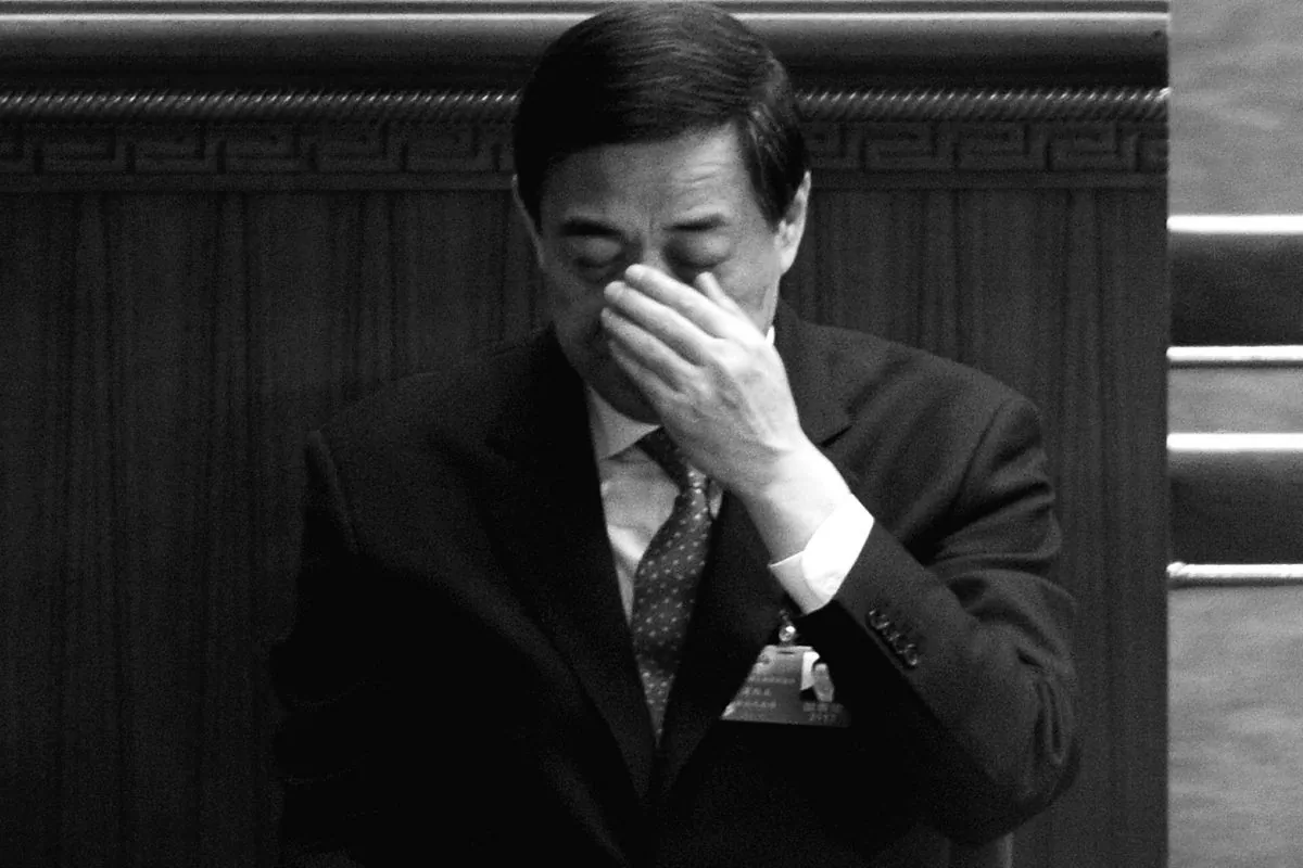 This photo taken on March 14, 2012, shows Chongqing Party Secretary Bo Xilai during the closing ceremony of the National People's Congress at the Great Hall of the People in Beijing. Bo has been accused of corruption and abuse of power, but state media hint that his crimes go far beyond that. (Mark Ralston/AFP/Getty Images) 