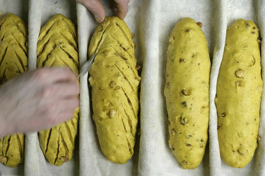 A pain au curcuma at Maison Kayser.(Courtesy of Maison Kayser)