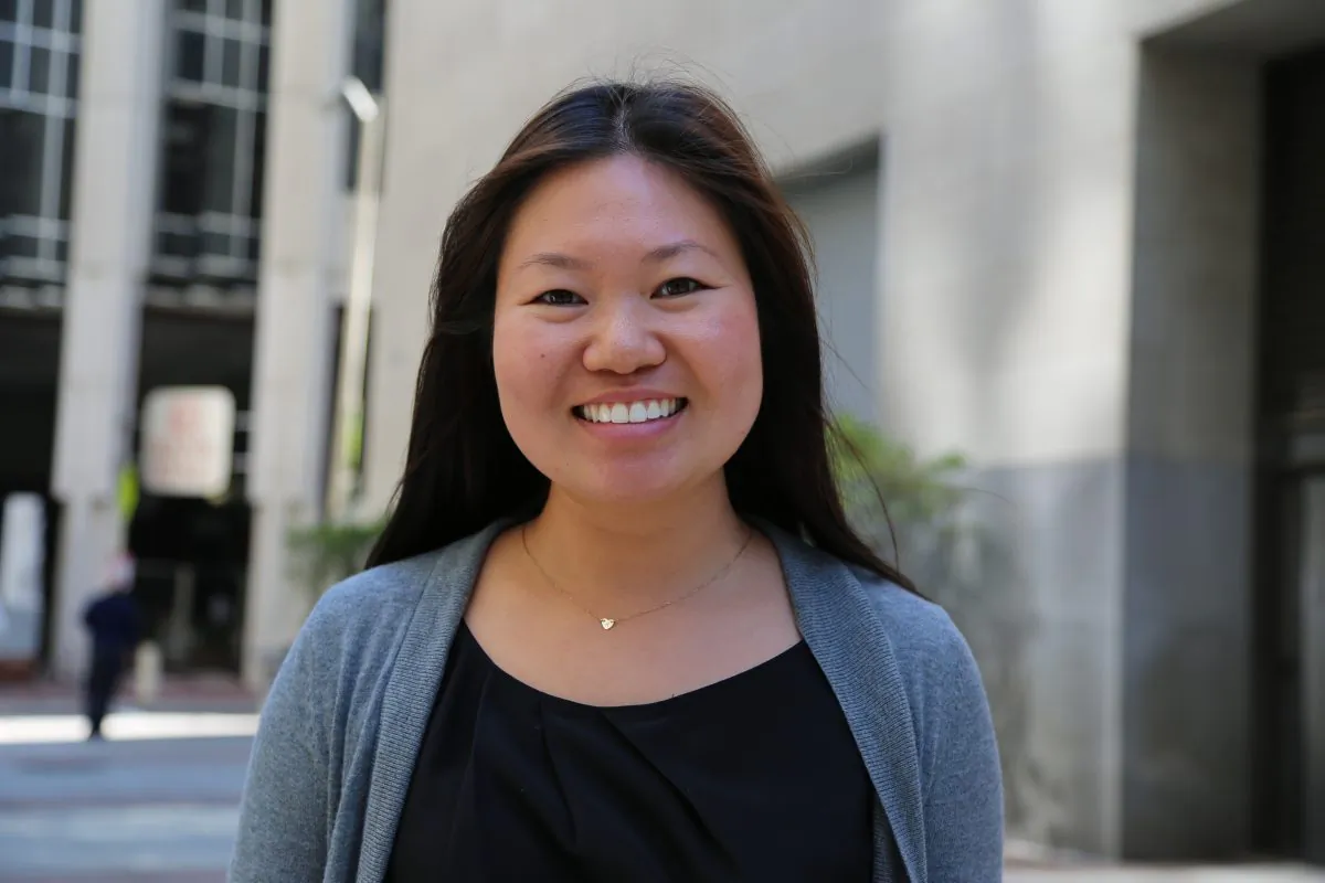 Rachel Lee, 28, sales, Russian Hill: “I hope it stays. Actually my parents went to City College. I think it’s important to have an educational resource for everybody in San Francisco, including working individuals like myself and students from the area.”