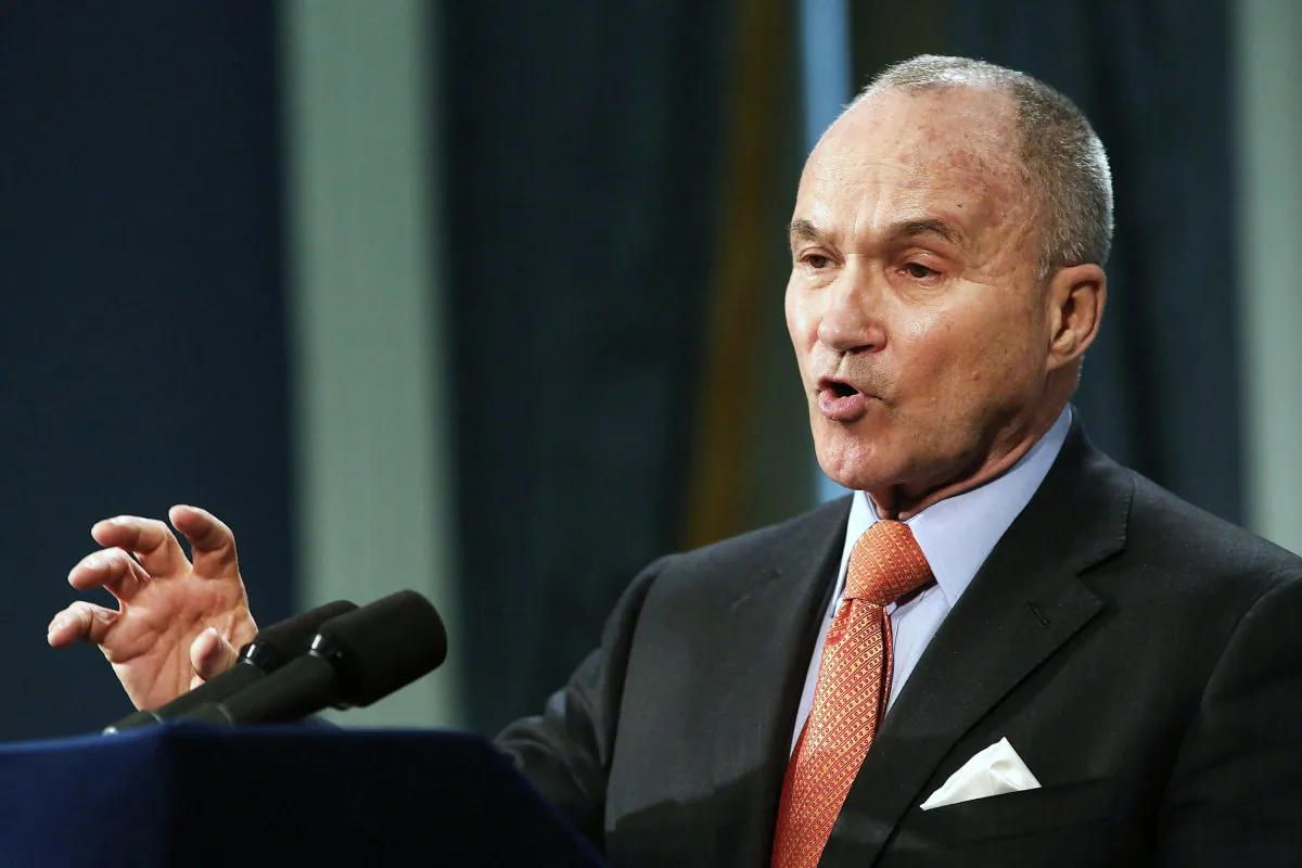 New York Police Commissioner Raymond Kelly speaks during a news conference in April. Kelly and Mayor Michael Bloomberg have been against any changes to the city's controversial stop-and-frisk policy. (Spencer Platt/Getty Images)