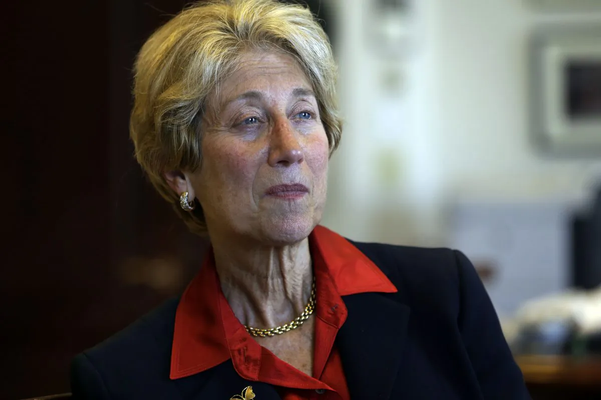 In this Friday, May 17, 2013, photo, U.S. District Judge Shira Scheindlin is interviewed in her federal court chambers, in New York. Scheindlin is the federal judge presiding over civil rights challenges to the stop-and-frisk practices of the New York Police Department. Her decision Aug. 12 in favor of the plaintiffs, ruled stop-and-frisk tactics of the New York Police Department violated the constitutional rights of New Yorkers. (AP Photo/Richard Drew)