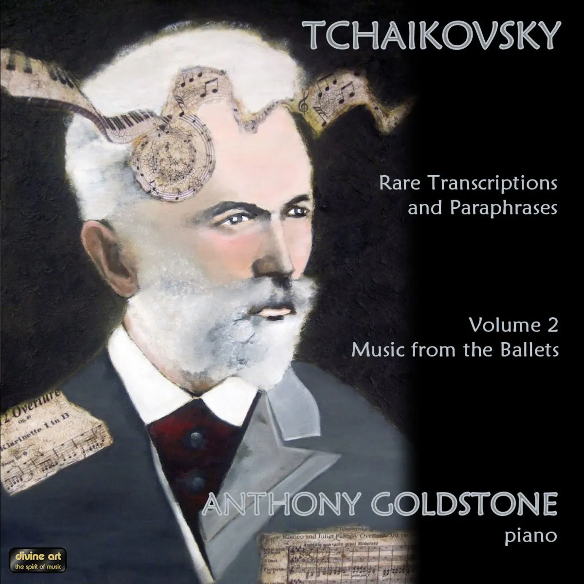 Tchaikovsky – Rare Transcriptions and Paraphrases Volume 2. Music from the Ballets. Anthony Goldstone Piano. (Divine Art)