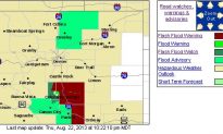 El Paso County: Flash Flood Warning for Colorado Springs, Surrounding Area