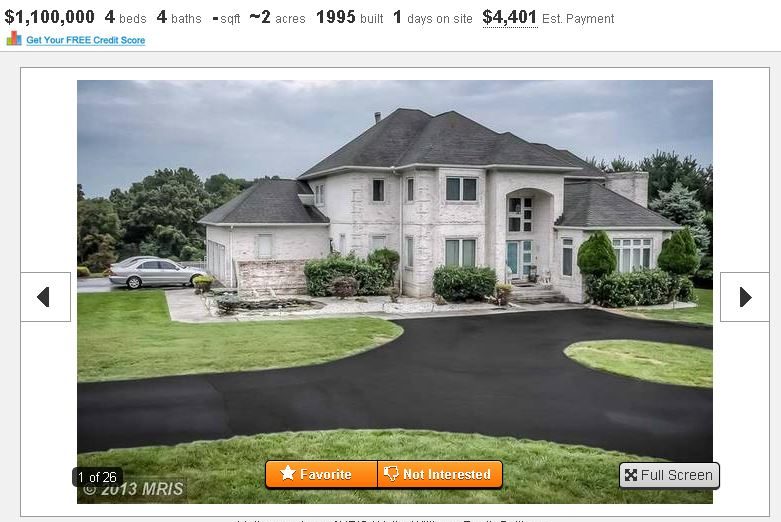 Photos: Ray Lewis' $1.1 Million House For Sale